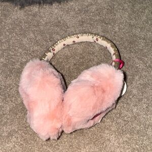 Pink Fluffy Kids Earmuffs